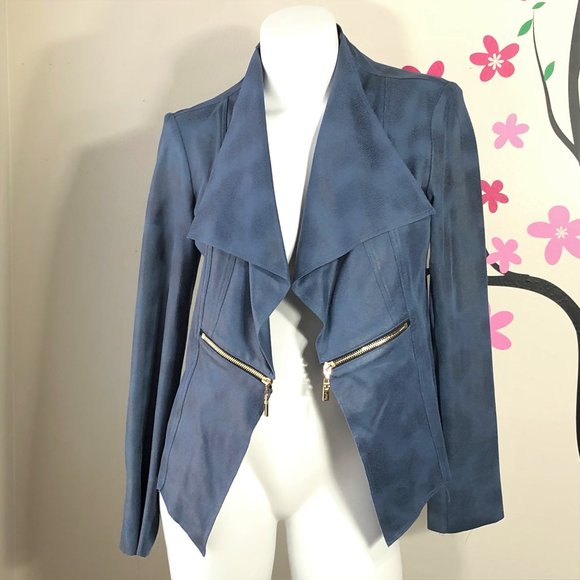Joseph Ribkoff Jackets & Blazers - Joseph Ribkoff Microsuede Open Front Cardgn Jacket